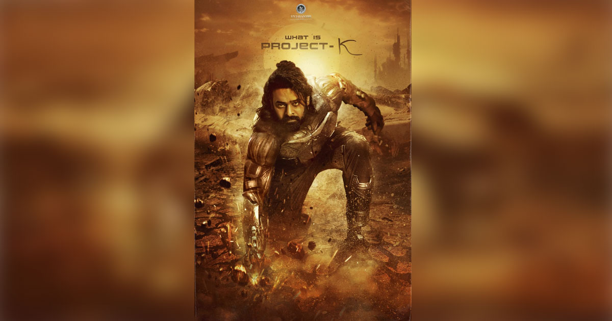 প্রজেক্ট কে সিনেমায় প্রভাস। ছবি: টুইটার