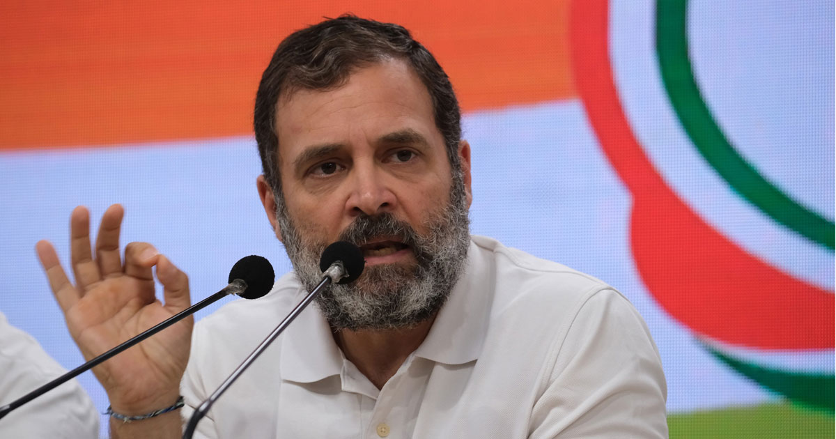 ভারতের কংগ্রেস নেতা রাহুল গান্ধী। ছবি: সংগৃহীত