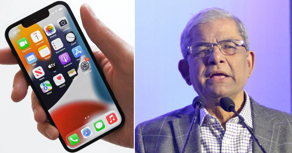 বিরোধী দলের নেতাকর্মীদের ফোন হ্যাক করার অভিযোগ তুলেছেন মির্জা ফখরুল ইসলাম আলমগীর। ছবি কোলাজ: টিবিএন