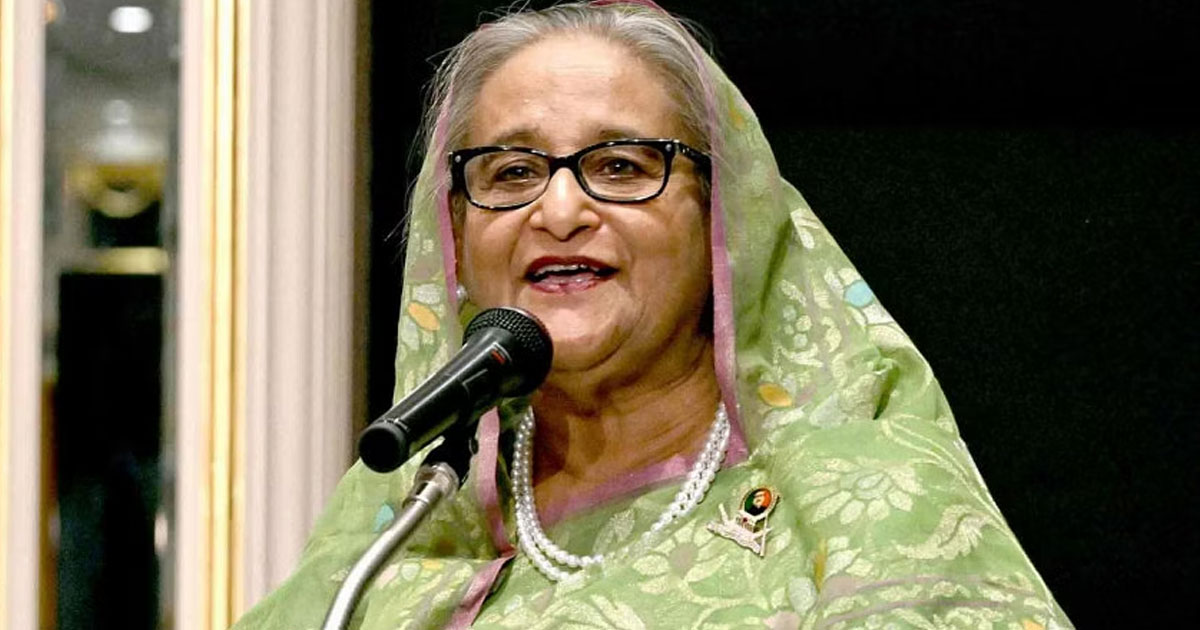 ওয়াশিংটনের পথে শেখ হাসিনা
