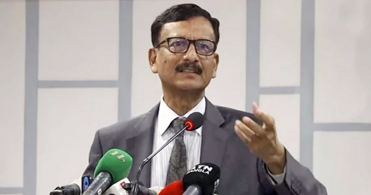 পররাষ্ট্র উপদেষ্টা তৌহিদ হোসেন। ফাইল ছবি