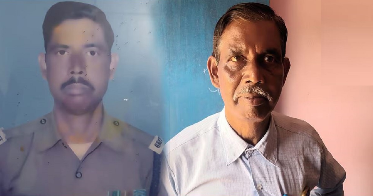 ভারতের সাবেক সেনা সদস্য উমাপদ গুঁই। ছবি: গ্রাফিক্স সৌজন্যে রাতুল মণ্ডল