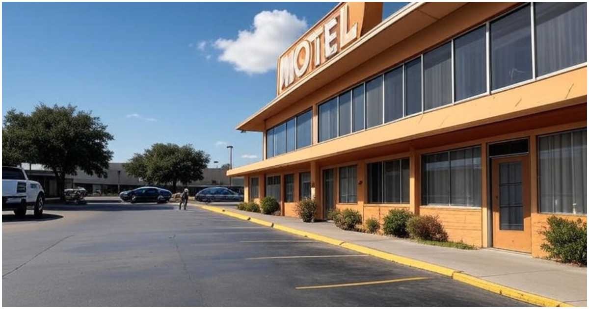 ডালাসের মোটেলের এআই চিত্র। ছবি: গ্রোক