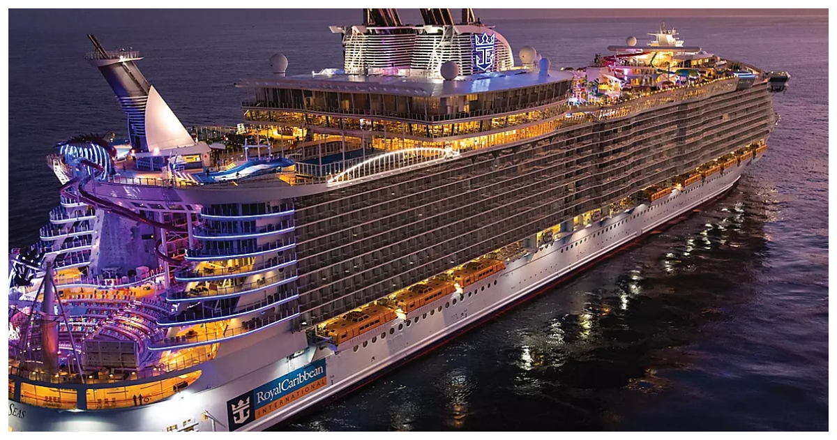 রয়েল ক্যারিবিয়ান কোম্পানির একটি প্রমোদতরি। ছবি: ওয়েবসাইট