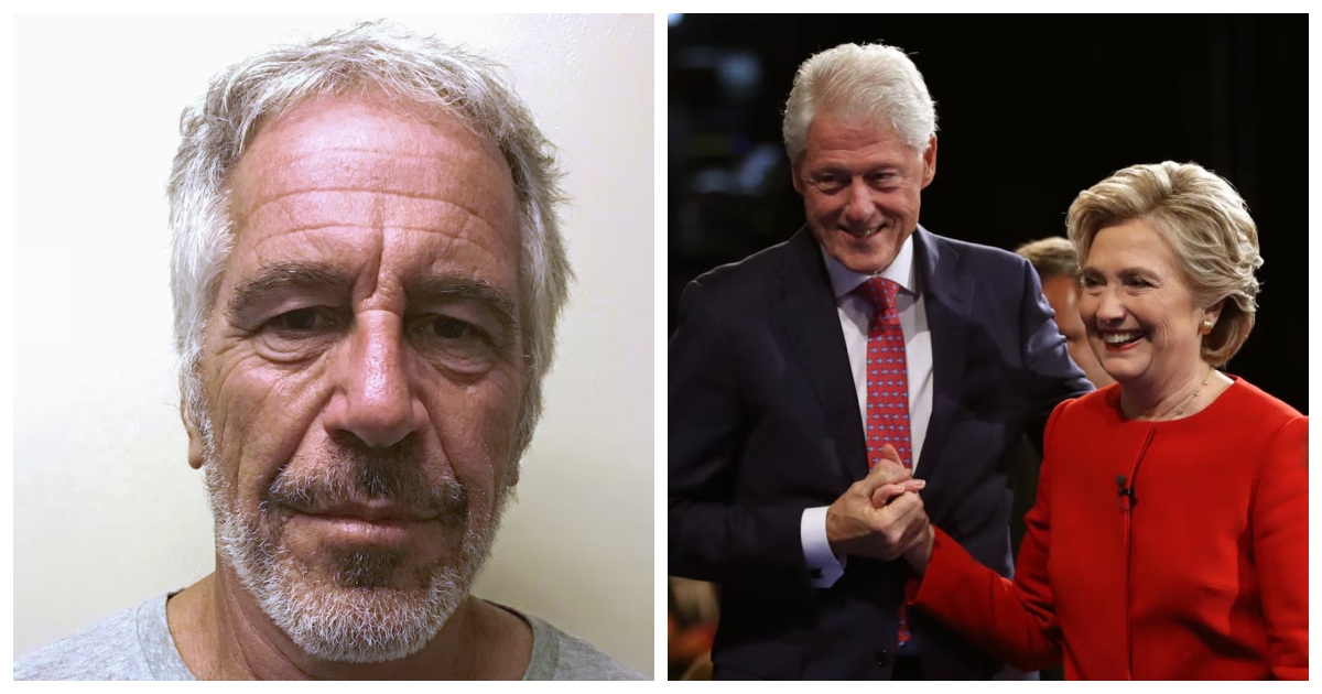জেফরি এপস্টেইন ও বিল ক্লিনটন-হিলারি ক্লিনটন দম্পতি। ছবি: রয়টার্স
